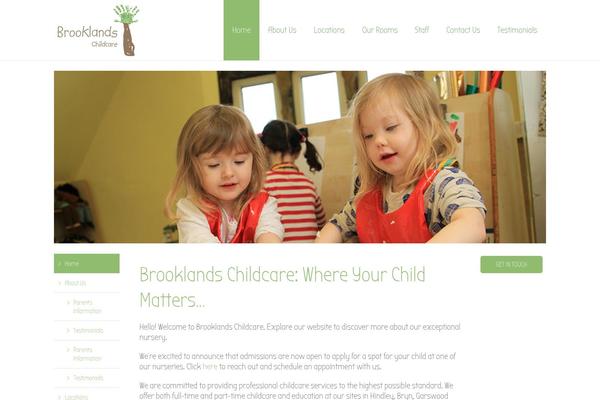 Impreza theme site design template sample