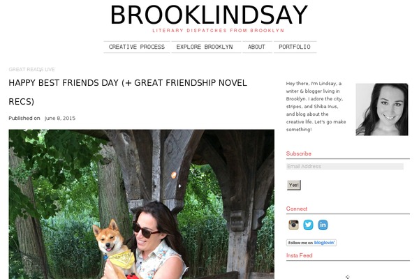 brooklindsay.com site used Felicita
