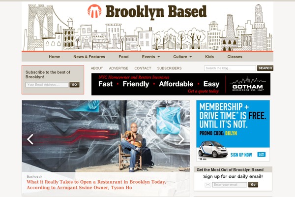 brooklynbased.com site used Brooklynbased