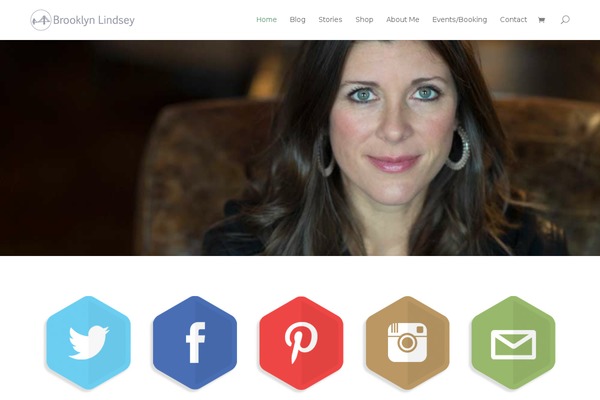 Divi theme site design template sample