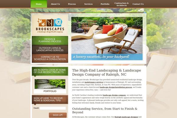 brookscapes.com site used Brookscapes
