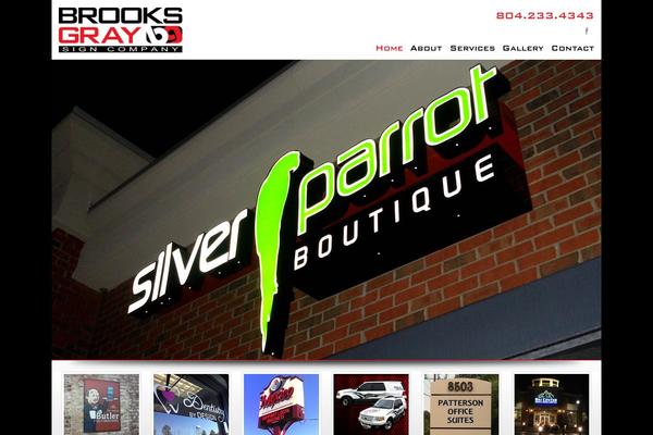 brooksgraysigns.com site used Ticstrap