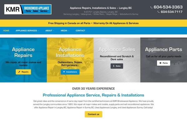 brookswoodapplianceservice.com site used Brookswood