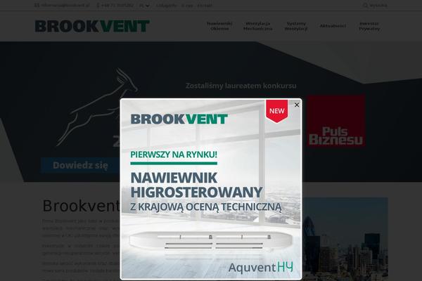 brookvent.pl site used Brandingbay