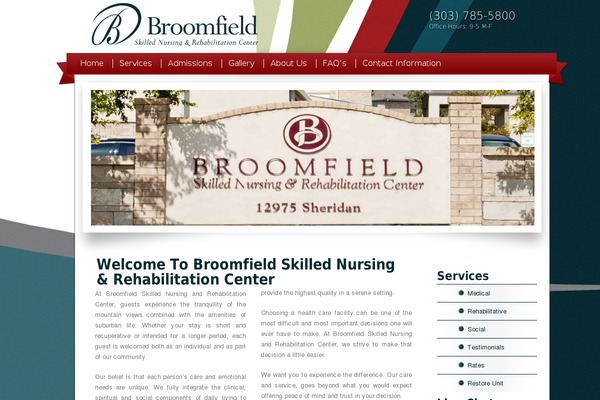 broomfieldnursingcenter.com site used Apextemplate