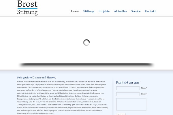 broststiftung.org site used Brost