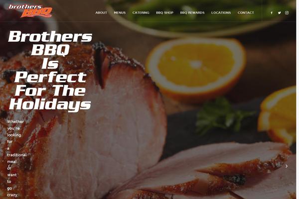 brothers-bbq.com site used Uncode