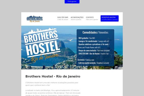 brothershostel.com.br site used Hotheme