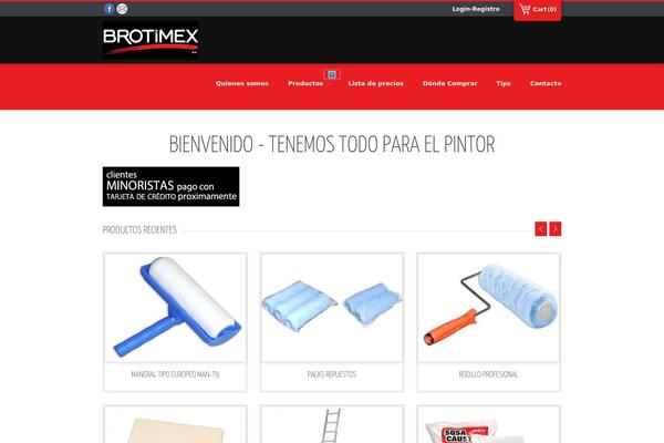 brotimex.com site used Mercor