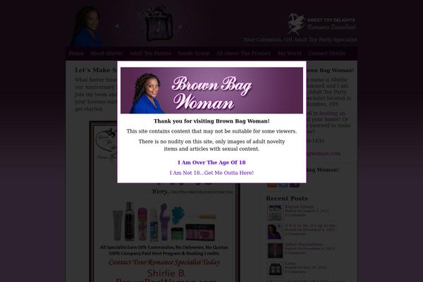 brownbagwoman.com site used Brown-bag-woman