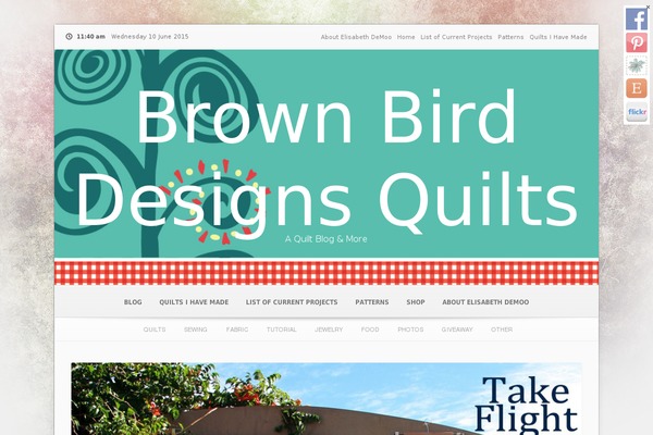 brownbirddesignsquilts.com site used Fleurdelis