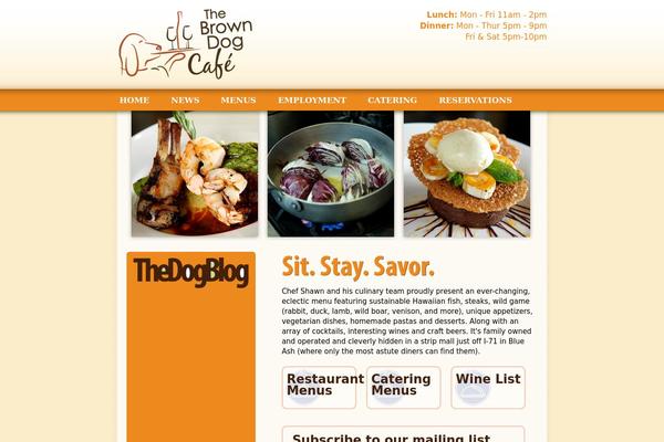 browndogcafe.com site used Browndog