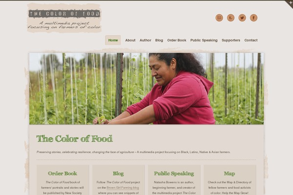 Organic Web theme site design template sample