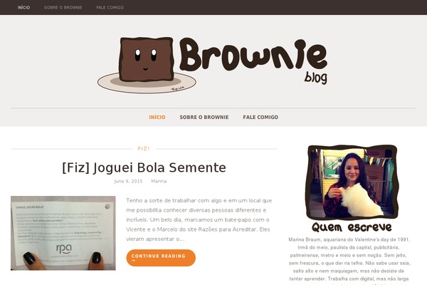 brownie.blog.br site used Cassie