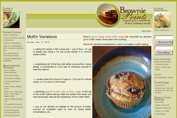 browniepointsblog.com site used Browniesandwich