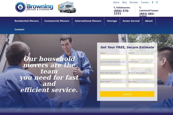 browningmoving.com site used Browning