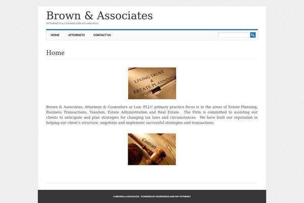 Attorney theme site design template sample