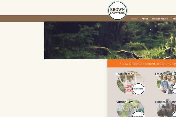 Brown theme site design template sample