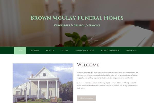 brownmcclayfuneralhomes.com site used Blessing_child