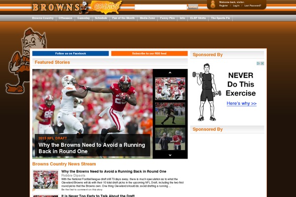 brownscountry.com site used Theglobalsports