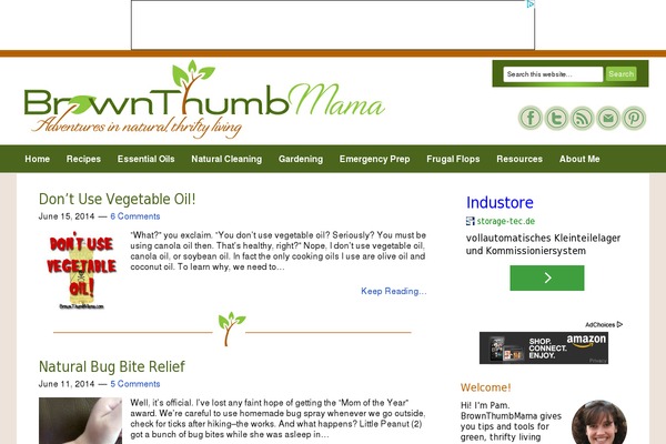 brownthumbmama.com site used Brownthumbmama-theme