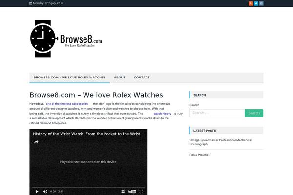 browse8.com site used Verb Lite