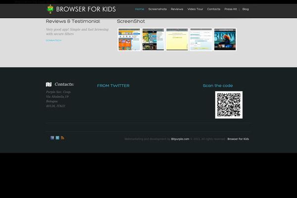 browserforkids.net site used Mobility App