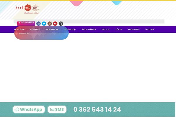 Kradio theme site design template sample