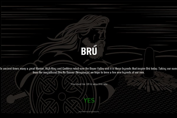 brubrewery.ie site used Bru
