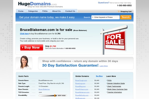 bruceblakeman.com site used Queryblank