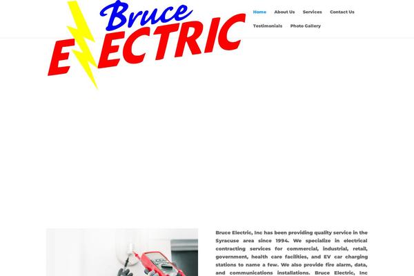 Divi theme site design template sample