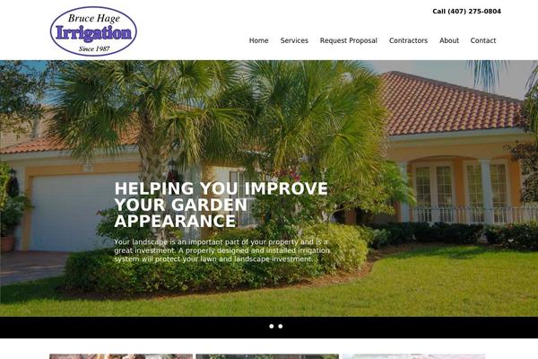 Responsive theme site design template sample