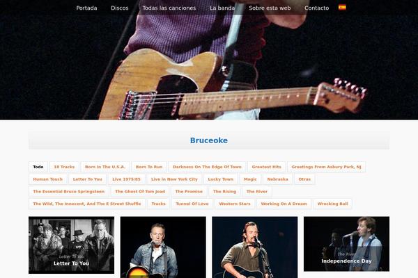 Total theme site design template sample