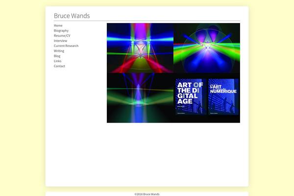 brucewands.com site used Blank