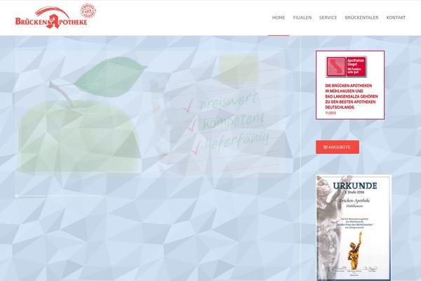Enfold theme site design template sample