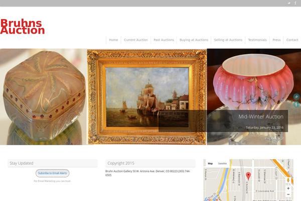 Tempera theme site design template sample