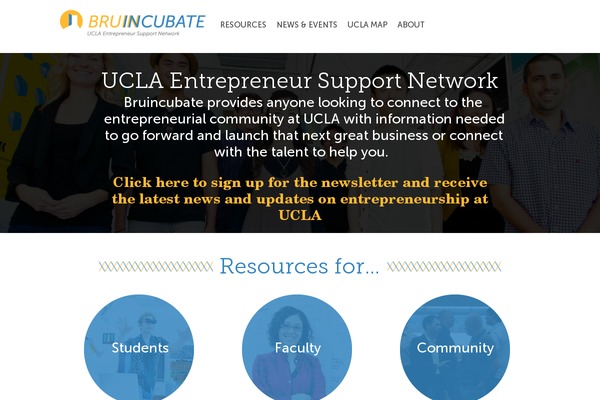 bruincubate.com site used Bruin