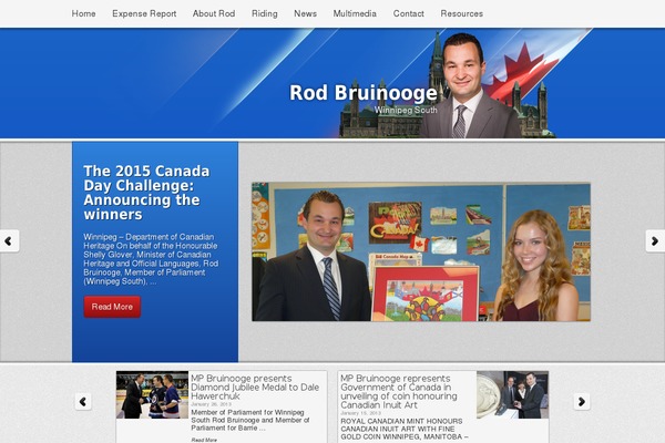 bruinooge.ca site used Congratulatory-child