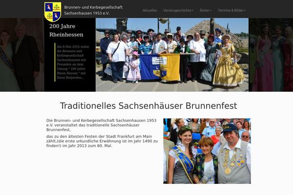 brunnenfest-sachsenhausen.de site used Kerbegesellschaft