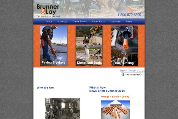 brunnerlay.com site used Brunnerlay.com