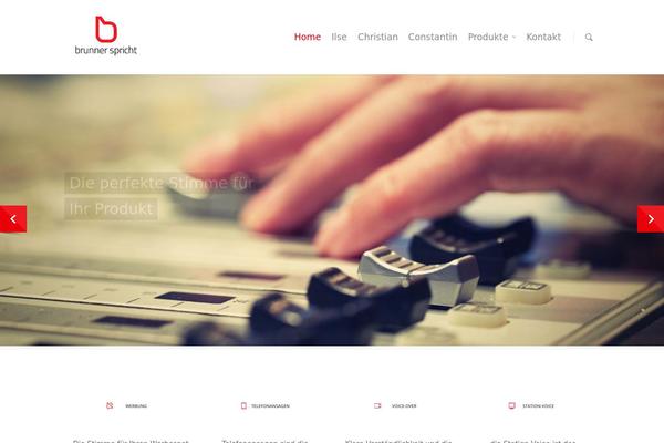 Salient theme site design template sample