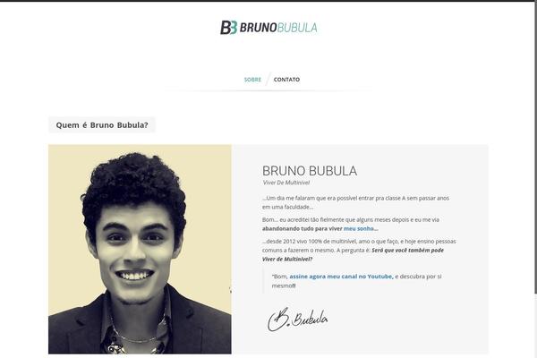 brunobubula.com site used Bernate