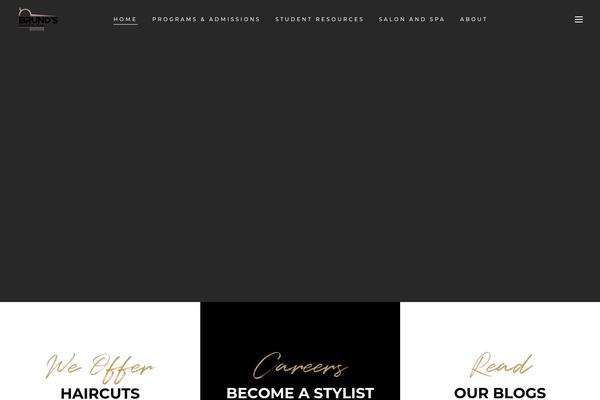 Curly theme site design template sample