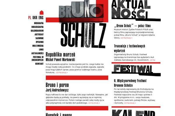brunoschulz.eu site used Bruno
