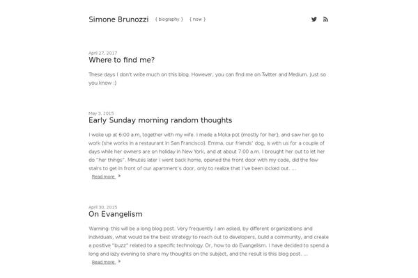 Wpex-thoughts theme site design template sample