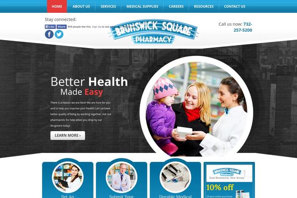 brunswicksquarepharmacy.com site used Brunswicksquare