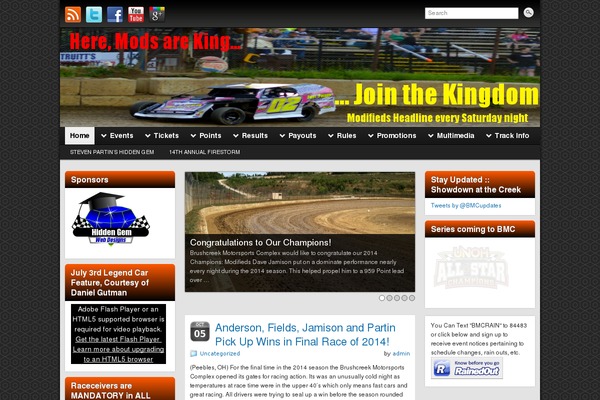 Graphene theme site design template sample