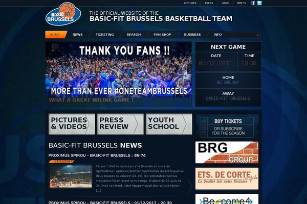 brusselsbasketball.be site used Brussels-basketball
