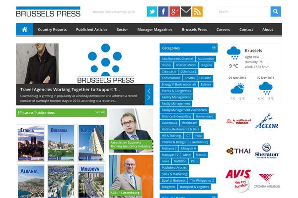 brusselspress.com site used Brusselpress
