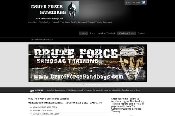 bruteforcesandbags.com site used Big-shot